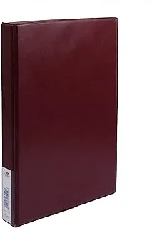 Digital a4 ring binder, 4 ring d shaped, 4 cm - maroon