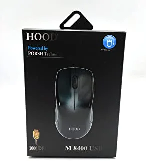 ماوس USB هود M8400 / 1000 نقطة في البوصة / 2 سنة