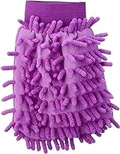 Rustomart Microfibre Super mitt Cleaning Glove, Made in China Purple