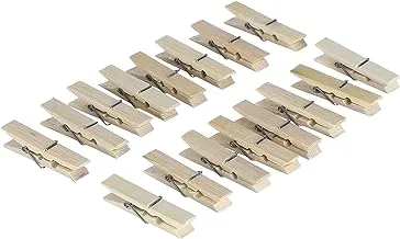 Generic Wood laundry pegs set - 20 pieces