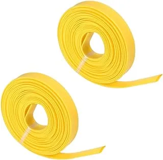 Heat Shrink Set Of 2 Heat Shrink Tube For Protect And Repair Cables 40 Mm Inner Diameter 3 Meter-Yellow