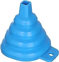 Qingfeng foldable silicone funnel - blue