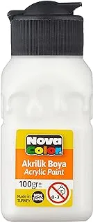 Nova acrylic bottle 100gm turkish pearl