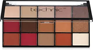 TECHNIC COSMETICS' Technic pressed pigment eyeshadow urban jungle 15 color