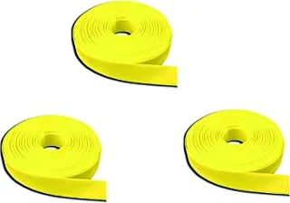 Heat Shrink Set Of 3 Heat Shrink Tube For Protect And Repair Cables 25 Mm Inner Diameter 5 Meter-Yellow