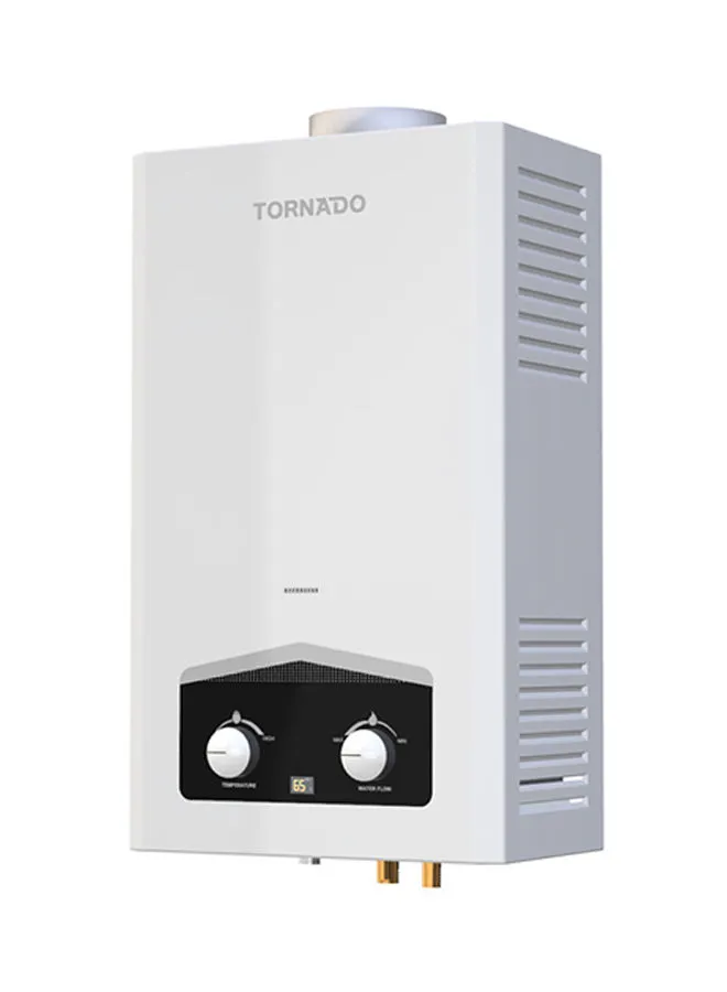 TORNADO TORNADO Gas Water Heater 6 Liter Digital, Petroleum Gas, GHM-C06CTE-W White