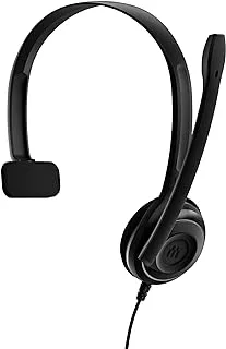 Sennheiser Usb Headset, Black, Medium, 504196 Headphones Headset