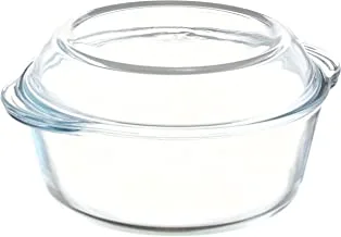 Borcam Round Casserole with Cover - 2.25L