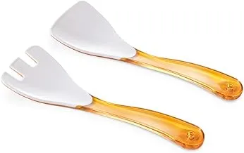 Omada SQUARE Salad Servers Set - Orange