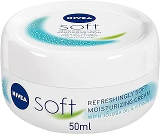 NIVEA Moisturising Cream, Soft Refreshing, Jar 50ml