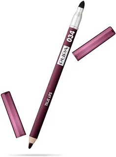 PUPA TRUE LIPS - LIP LINER RED PLUM NO. 034