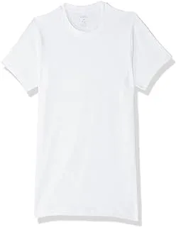 Men Cool Plain Round Neck T-Shirt Round Neck T-Shirt