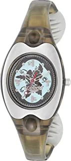 Speedo YIL09 Water Resistant Oval Analog Watch for Kids - Olive