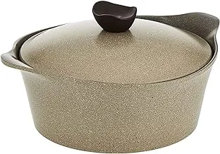 Neoflam granite cookware pot 28cm - warm marble