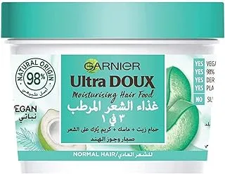 Garnier Ultra Doux Moisturising Aloe Vera 3-in-1 Hair, For Normal Hair, 390 ml