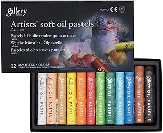 Mungyo Gallery Soft Oil Pastels Set of 12 - Assorted Colors