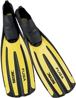 Seac Fuga, Diving Fins for Scuba Diving, Snorkelling and Apnea with Foot Pocket, for Adults, Made in Italy