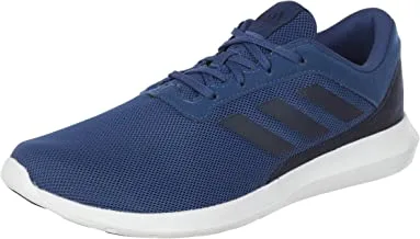 Adidas Coreracer Mesh Side-Stripe Back-Logo Lace-Up Running Sneakers for Men - Core