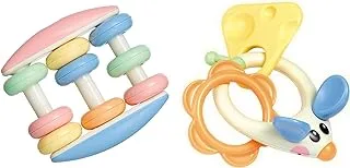 Tolo rattle gift set with rattle mouse and abacus, from 3 months, in gift box, approx. 13 x 12 x 6.5 cm.