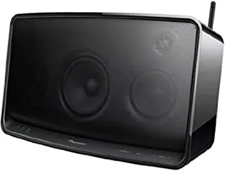 Pioneer xw-sma4-k wi-fi speaker with coolstream duo bluetooth adapter - black