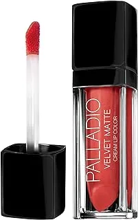 Palladio velvet matte cream lip color, jacquard