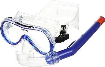 Seac Set Salina, Snorkel mask and tube for adults, kids and teens