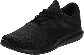 Adidas Coreracer Mesh Side-Stripe Back-Logo Lace-Up Running Sneakers for Men - Core