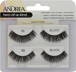 andrea Two Of a Kind Eye Lashes - 33 Black