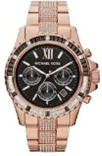 Michael Kors Watch Unisex , Japanese Quartz Movement, Analog Display, Multicolor Multicolor Strap-MK5875