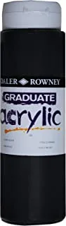 Daler Rowney Graduate Acrylic 500ml Pearl Black