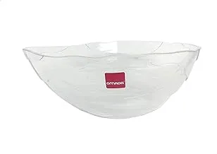 omada Everyday Bowl 31 x 26.5 x 11 cm Oyster Transparent