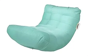 ariika The Caterpillar Bean bag Mint 75 L x 100 W x 70 H - Suitable for outdoor & indoor features folding ribs that take the shape of your back to create the most comfortable seating experience