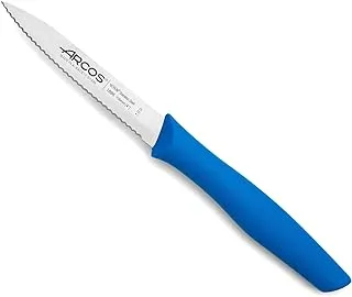 Arcos Nova Serrated Peeling Knife - Blue, 100mm