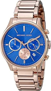 Michael Kors Watch Unisex , Japanese Quartz Movement, Analog Display, Multicolor Multicolor Strap-MK5911