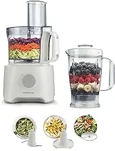 Kenwood Multipro Compact Food Processor 800W FDP301WH White/Clear