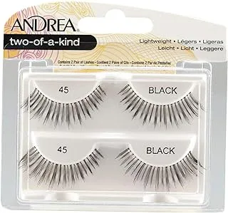 andrea Two Of a Kind Eye Lashes - 45 Black