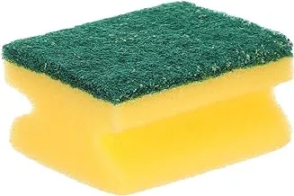 Speed single fibered grooved sponge