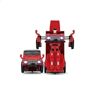 Rastar 62000 remote controlled transformable car - multi color