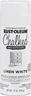 Rust-Oleum Ultra Matte Paint CHALKED Linen, White, 340 g size, 302591