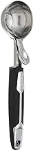 Pedrini 925.81 ice cream spoon, stainless steel, black