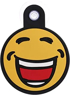 Laughing Emoji Sticker for Car, Bumper Window Decals for Trucks Motorcycle Laptop Skateboard Guitar Travel Case Wall Door Luggage Sticker - Yellow * Red