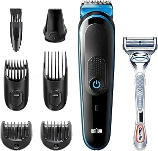 Braun All-in-one trimmer MGK3242, 7-in-1 trimmer, 5 attachments.