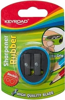 Sharpener KR970531 - RUBBER - 2 HOLES - BL