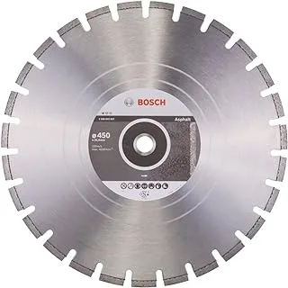 معيار Bosch Professional 2608602627 لقرص قطع الماس الأسفلت ، فضي