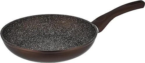 Illa gourmet aluminum frying pan, 20 cm - dark brown