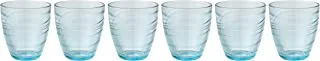 Pasabahce Deco Old Fashioned Glass - Turquoise, 250ml