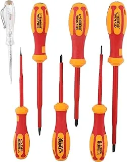 4 Piece C-PLUS 1000V Screwdriver Set (VDE) - Slotted/Phillips + Tester