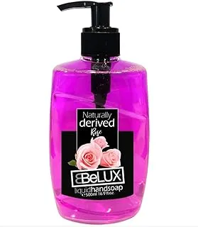 Belux Rose Liquid Hand Soap, 500 ml