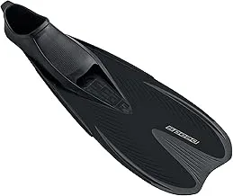 SEAC Speed, Snorkelling Fins for Woman, Man and Child with Closed Slipper, black