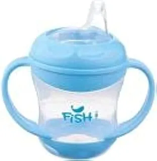 Little Fish Anti-Dripping Baby Training Cup 160 ml - Blue